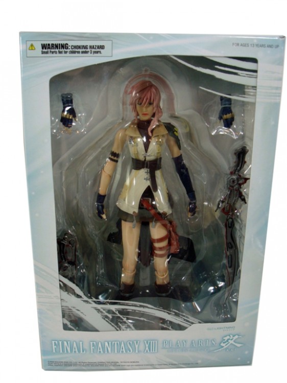 FINAL FANTASY XIII PLAY ARTS KAI LIGHTNING 1