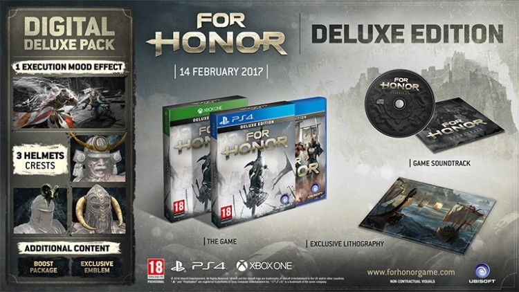 for honor deluxe xbox one