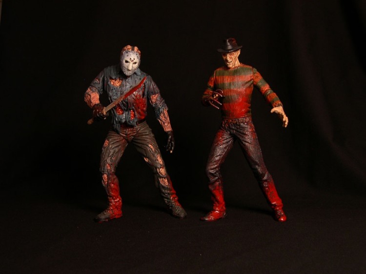 FREDDY VS JASON MOVIE MANIACS MCFARLANE TOYS 1