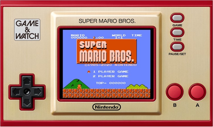 GAME WATCH SUPER MARIO BROS COLOUR SCREEN