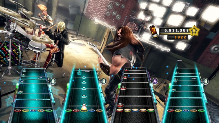 guitar hero 5 screen1