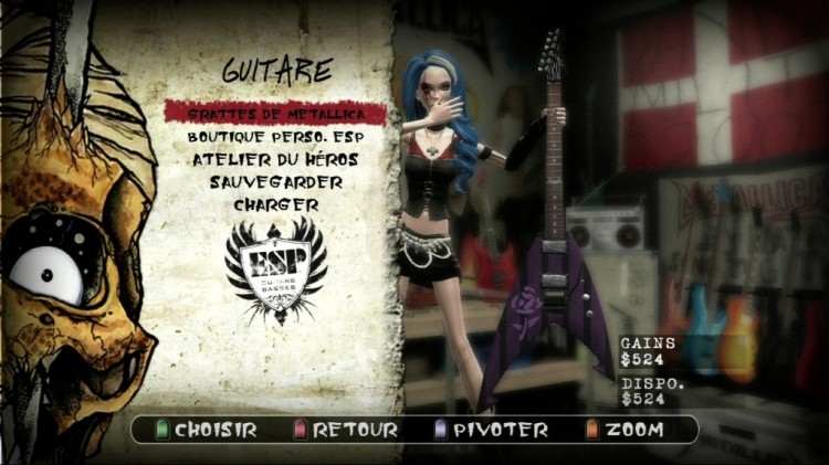 guitar hero metallica screen2