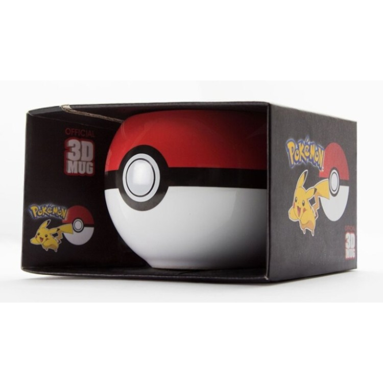 gye gye mg1137 pokemon mug 3d pokeball