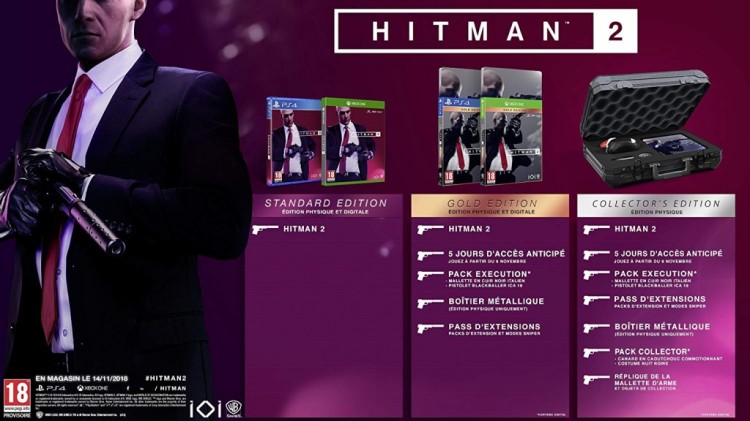 Hitman 2 gold