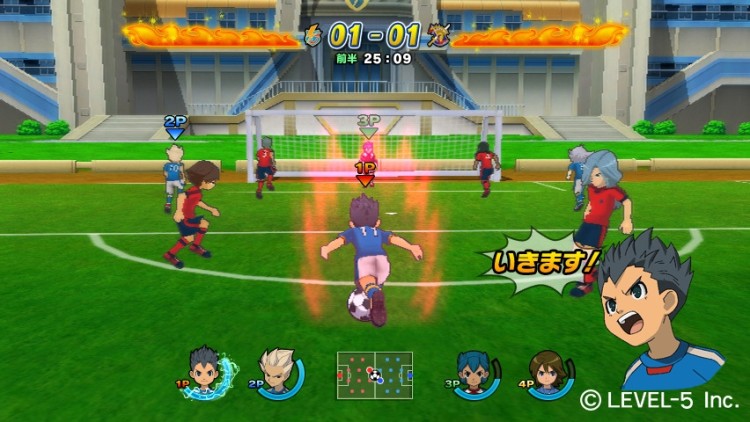 inazuma eleven strikers wii 004