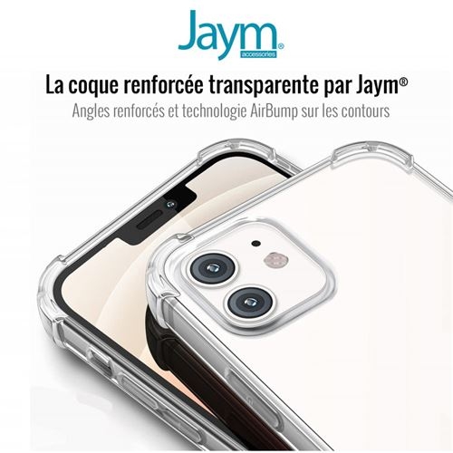 JAYM Coque Renforcee pour Apple iPhone 14 Plus Compatible Magsafe Souple et resistante Certifiee 2 Metres de chute Transparente (2)