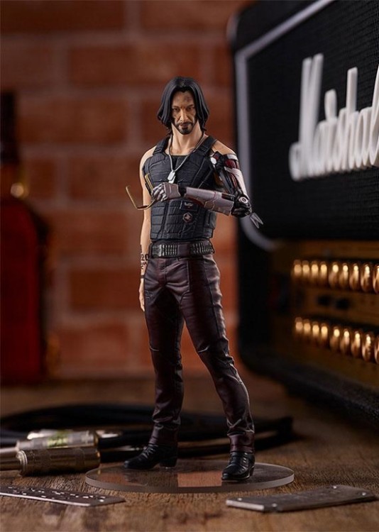 JOHNNY SILVERHAND STATUETTE POP UP PARADE CYBERPUNK 2077 GOOD SMILE COMPANY 19 CM 4580416941983 kingdom figurine fr 8