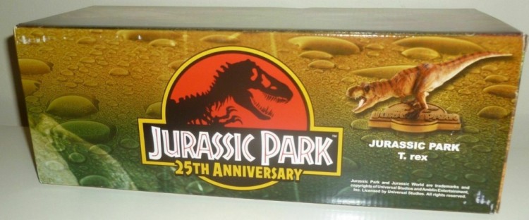 JURASSIC PARK 25TH ANNIVERSARY T REX CHRONICLE COLLECTIBLES 2