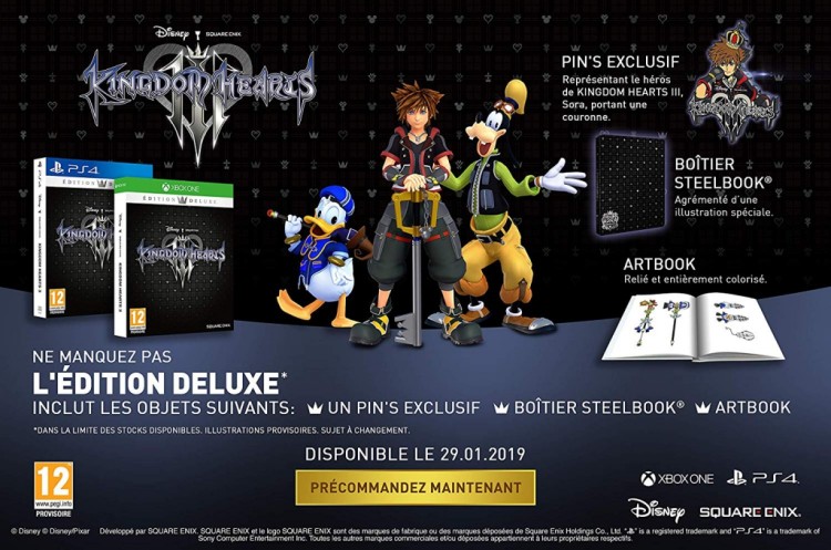 Kingdom Hearts 3 0 Deluxe Edition