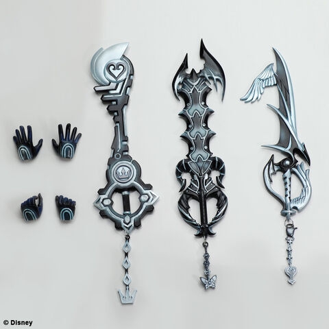 KINGDOM HEARTS DREAM DROP DISTANCE 3D PLAY ARTS KAI RIKU TRON 3