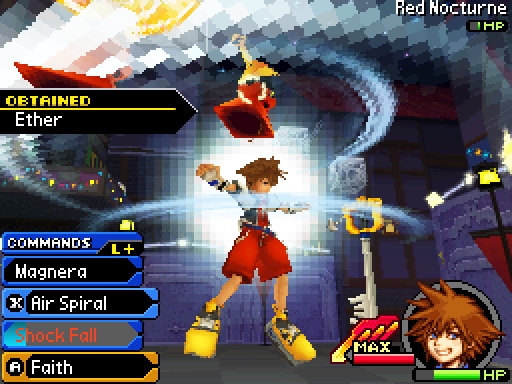 kingdom hearts recoded screen1