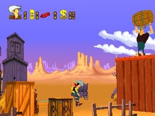 lucky luke playstation ps1 004