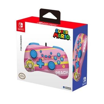 Manette filaire Hori Horipad Mini Peach pour Nintendo Switch