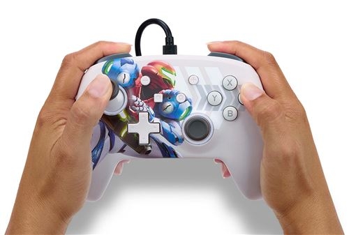 Manette filaire PowerA Metroid Dread pour Nintendo Switch3