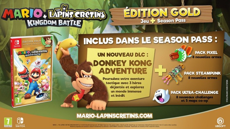 Mario + Les Lapins Crétins gold 1