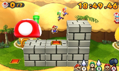 mario luigi paper jam 2