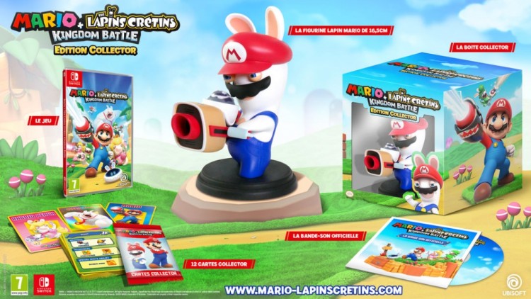 MARIO + THE LAPINS CRÉTINS KINGDOM BATTLE EDITION COLLECTOR