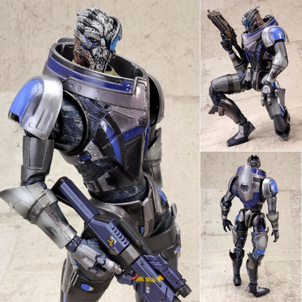 MASS EFFECT GARRUS PLAY ARTS KAI 1