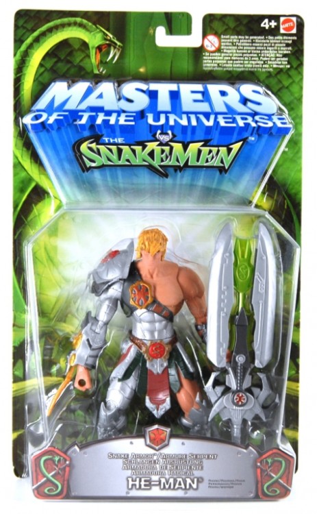 MASTERS OF THE UNIVERSE HE MAN SNAKE ARMOR MATTEL