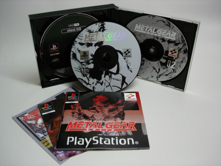 METAL GEAR SOLID ET CD DEMO SILENT HILL