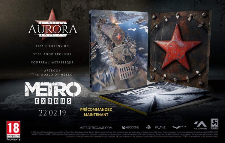 Metro Exodus Edition Limitée Aurora 1