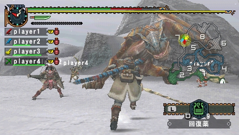 MONSTER HUNTER PORTABLE 2 3