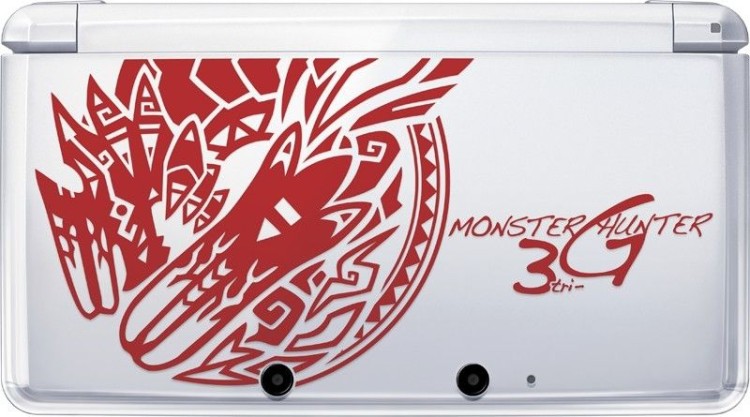 MONSTER HUNTER TRI console 3ds 1