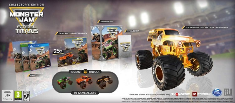 Monster Jam Steel Titans Collector 1