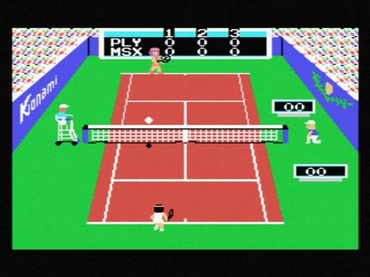 MSX TENNIS 1