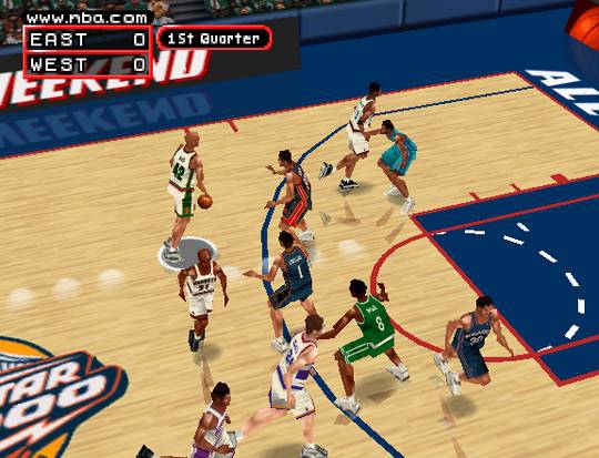 N64 NBA IN THE ZONE 2000 2