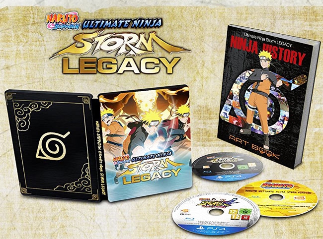 NARUTO SHIPPUDEN ULTIMATE NINJA STORM LEGACY COFFRET