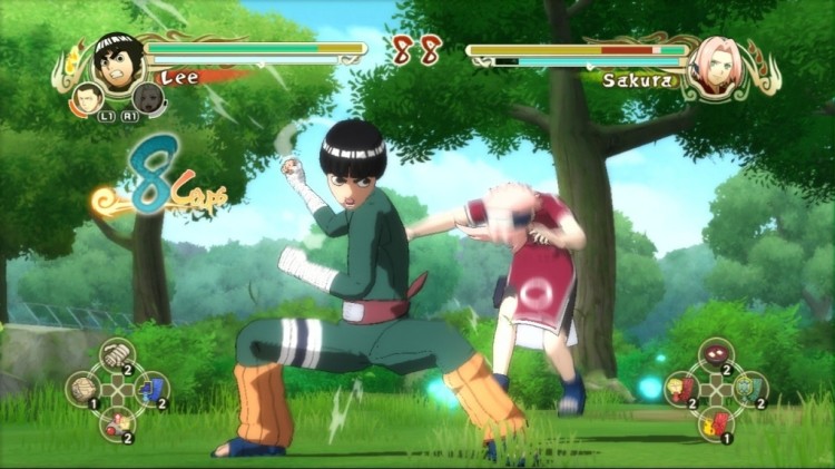 NARUTO ULTIMATE NINJA STORM screen1