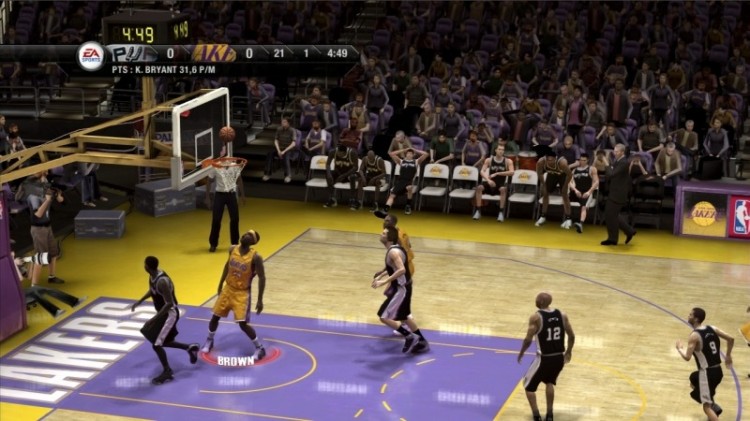 NBA LIVE 08 screen2