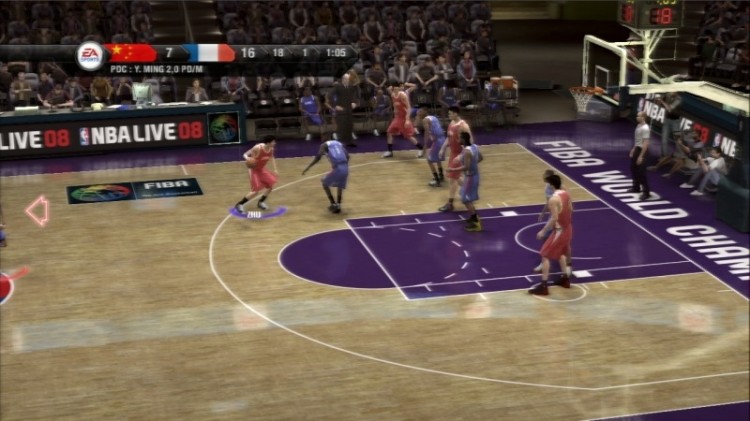 NBA LIVE 08 screen3