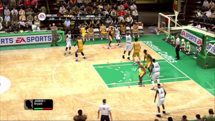 NBA LIVE 09 screen1