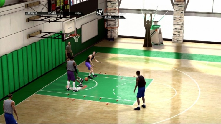 NBA Live 09 screen1