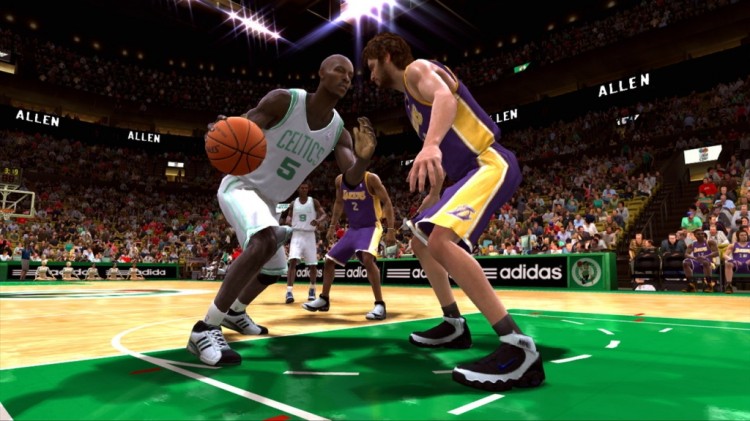 NBA LIVE 09 screen2