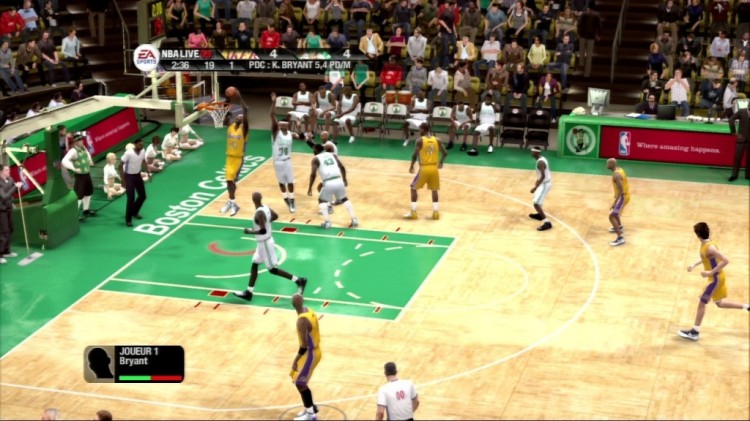 NBA LIVE 09 screen3