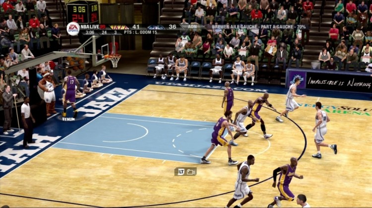 NBA Live 09 screen3