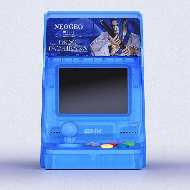 NEO GEO MINI SAMOURAI SPIRIT BLUE UKYO