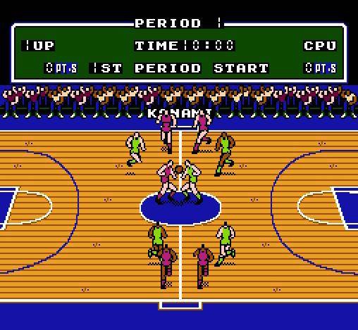 NES DOUBLE DRIBBLE 2