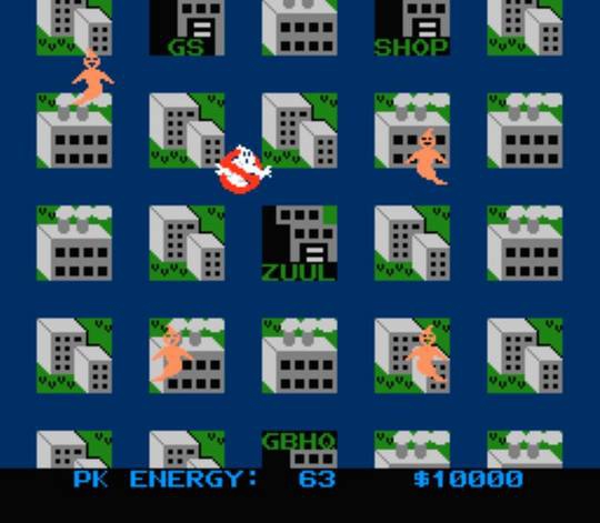 NES GHOSTBUSTERS 3