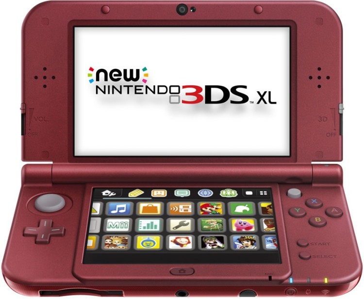 New Nintendo 3DS XL Rouge (3)