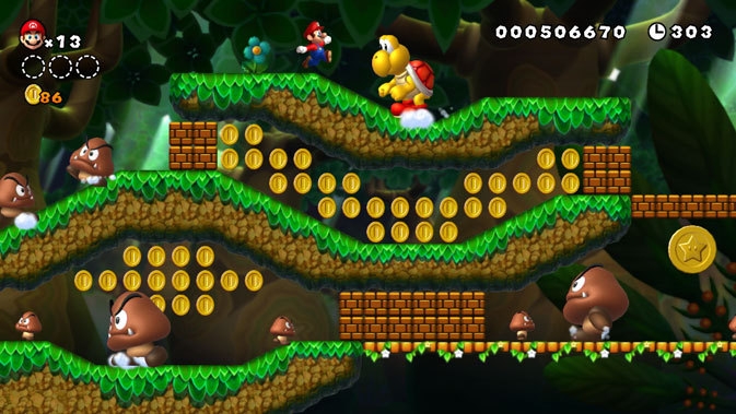 new super mario bros u screen2