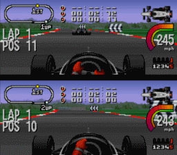 newman haas indycar featuring nigel mansell super nintendo snes 001