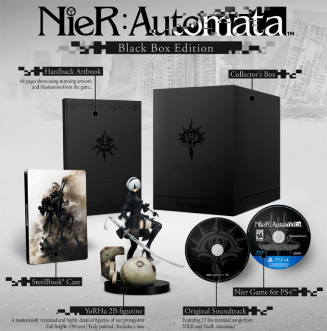 nier automata black box coffret collector ps4 e117386