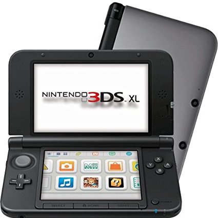 NINTENDO 3DS XL GRISE NOIRE