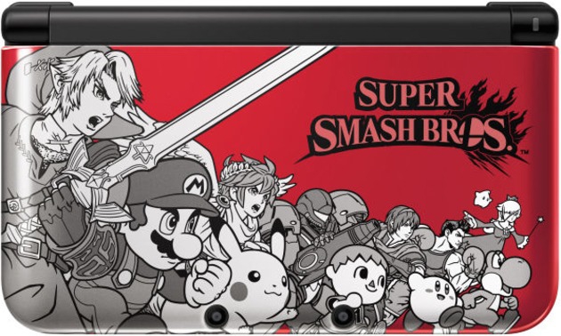 Nintendo 3DS XL Super Smash Bros Edition Facade