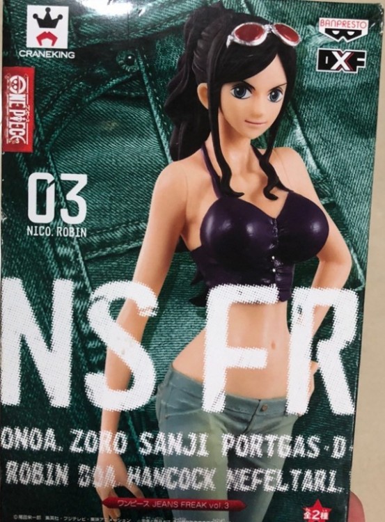 ONE PIECE NICO ROBIN DXF JEANS FREAK vol 3 hot cold 2