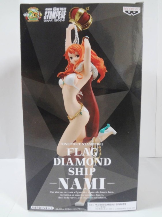 ONE PIECE STAMPEDE FLAG DIAMOND SHIP NAMI 1